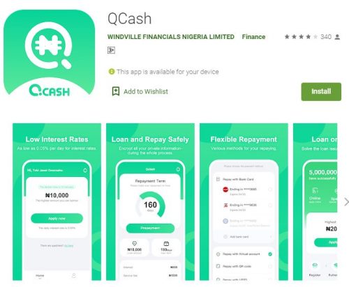 Customer Care : QCash Loan App - Login and Register (APK Download)