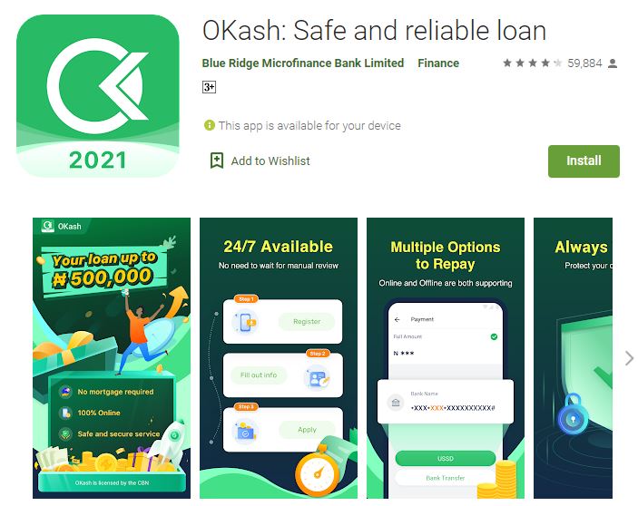 OKash Loan App - Customer Care - Phone Number , Contact - Login and Register