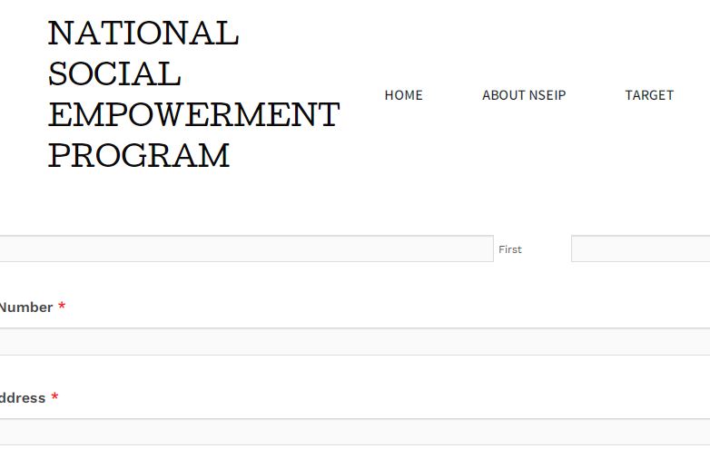 National Social Empowerment Scheme (NSEIP) Loans 2022